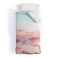 83 Oranges Blush Clouds Comforter