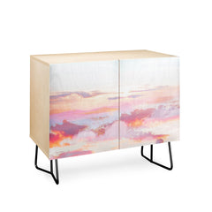 83 Oranges Blush Clouds Credenza