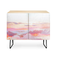 83 Oranges Blush Clouds Credenza