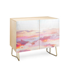 83 Oranges Blush Clouds Credenza