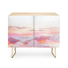 83 Oranges Blush Clouds Credenza