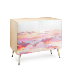 83 Oranges Blush Clouds Credenza
