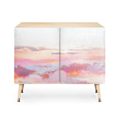 83 Oranges Blush Clouds Credenza