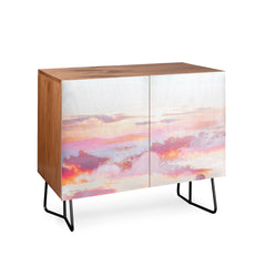 83 Oranges Blush Clouds Credenza