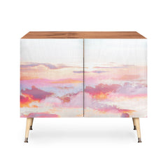 83 Oranges Blush Clouds Credenza