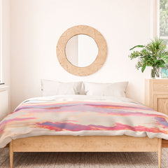 83 Oranges Blush Clouds Duvet Cover