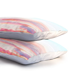 83 Oranges Blush Clouds Pillow Shams