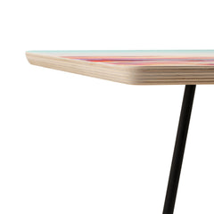 83 Oranges Blush Clouds Side Table