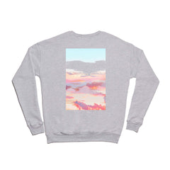 83 Oranges Blush Clouds Crewneck Sweatshirt