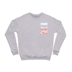83 Oranges Blush Clouds Crewneck Sweatshirt