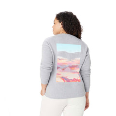 83 Oranges Blush Clouds Crewneck Sweatshirt