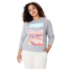 83 Oranges Blush Clouds Crewneck Sweatshirt