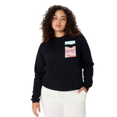 83 Oranges Blush Clouds Crewneck Sweatshirt