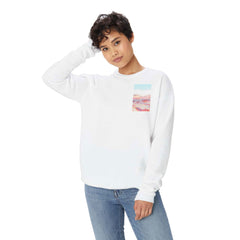 83 Oranges Blush Clouds Crewneck Sweatshirt