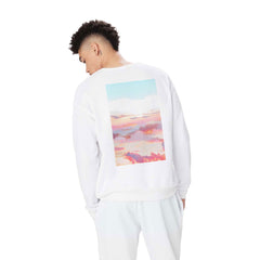 83 Oranges Blush Clouds Crewneck Sweatshirt
