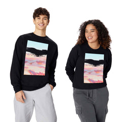 83 Oranges Blush Clouds Crewneck Sweatshirt