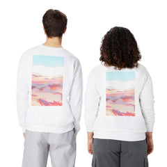83 Oranges Blush Clouds Crewneck Sweatshirt