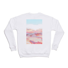 83 Oranges Blush Clouds Crewneck Sweatshirt