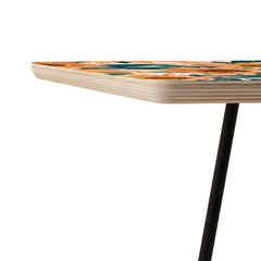 83 Oranges Blush Sunflowers Side Table