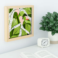 83 Oranges Blushing Leaves Recessed Framing Square