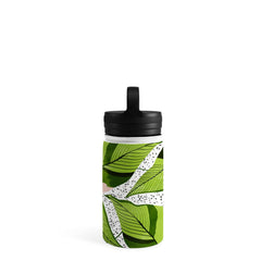 83 Oranges Blushing Leaves Water Bottle