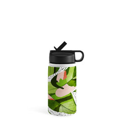 83 Oranges Blushing Leaves Water Bottle
