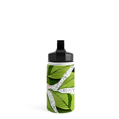 83 Oranges Blushing Leaves Water Bottle
