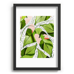 83 Oranges Blushing Leaves Recessed Framing Rectangle