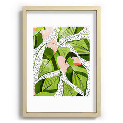 83 Oranges Blushing Leaves Recessed Framing Rectangle