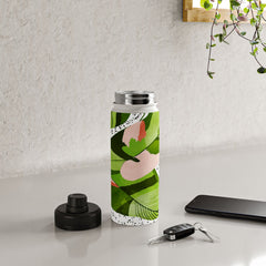 83 Oranges Blushing Leaves Water Bottle