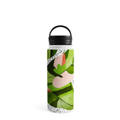 83 Oranges Blushing Leaves Water Bottle