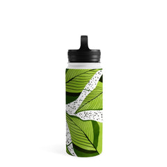 83 Oranges Blushing Leaves Water Bottle