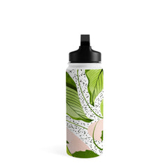 83 Oranges Blushing Leaves Water Bottle