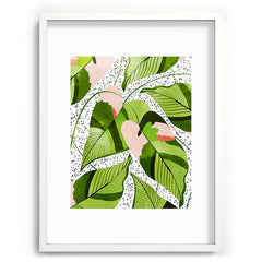 83 Oranges Blushing Leaves Recessed Framing Rectangle
