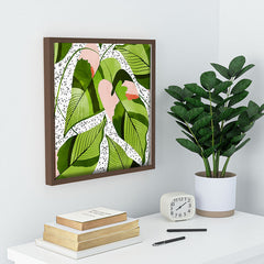 83 Oranges Blushing Leaves Recessed Framing Square