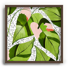 83 Oranges Blushing Leaves Recessed Framing Square