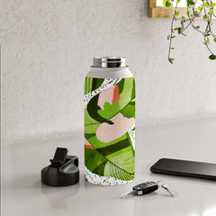 83 Oranges Blushing Leaves Water Bottle