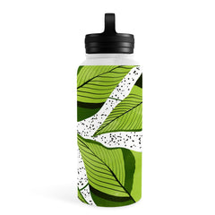 83 Oranges Blushing Leaves Water Bottle