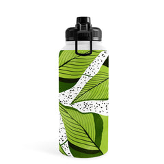 83 Oranges Blushing Leaves Water Bottle