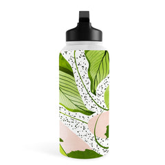 83 Oranges Blushing Leaves Water Bottle