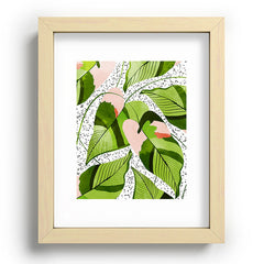 83 Oranges Blushing Leaves Recessed Framing Rectangle