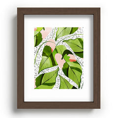 83 Oranges Blushing Leaves Recessed Framing Rectangle