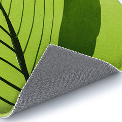 83 Oranges Blushing Leaves Area Rug