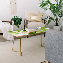 83 Oranges Blushing Leaves Coffee Table