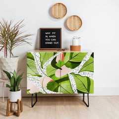 83 Oranges Blushing Leaves Credenza