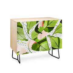 83 Oranges Blushing Leaves Credenza