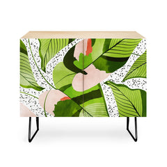 83 Oranges Blushing Leaves Credenza