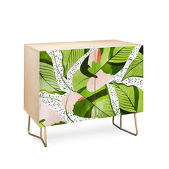 83 Oranges Blushing Leaves Credenza