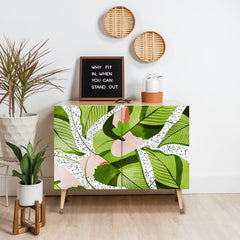 83 Oranges Blushing Leaves Credenza