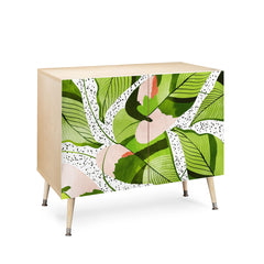83 Oranges Blushing Leaves Credenza